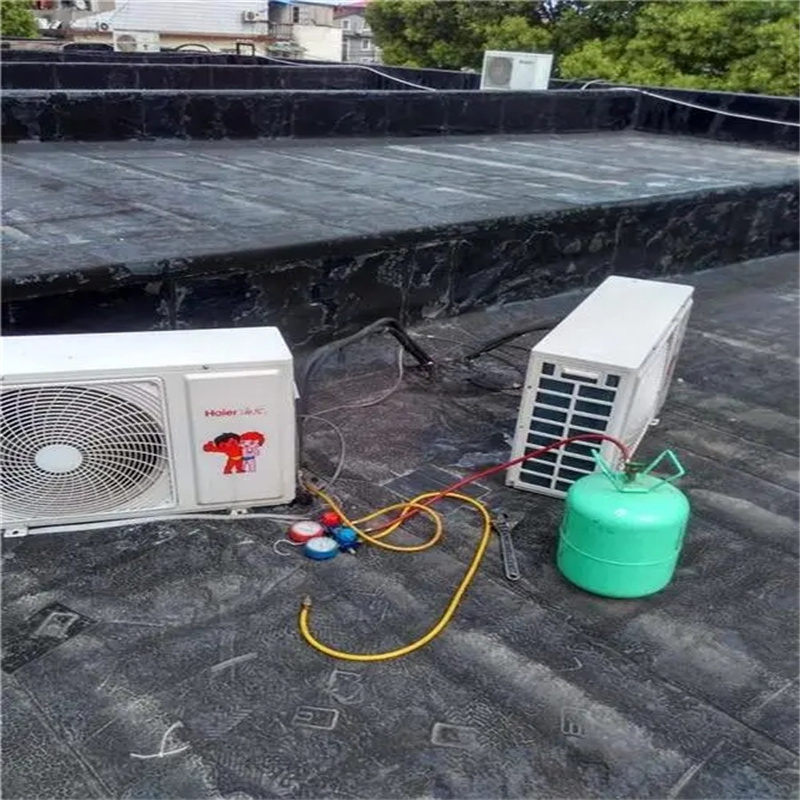 深圳罗湖红岗花园新安装的格力空调漏氟维修